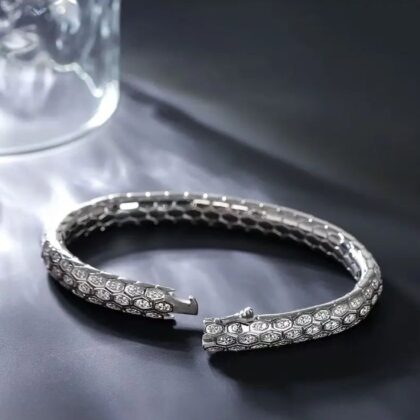 Sophisticated Sterling Silver Bracelet